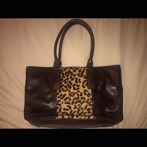 Antonio Melani leopard tote